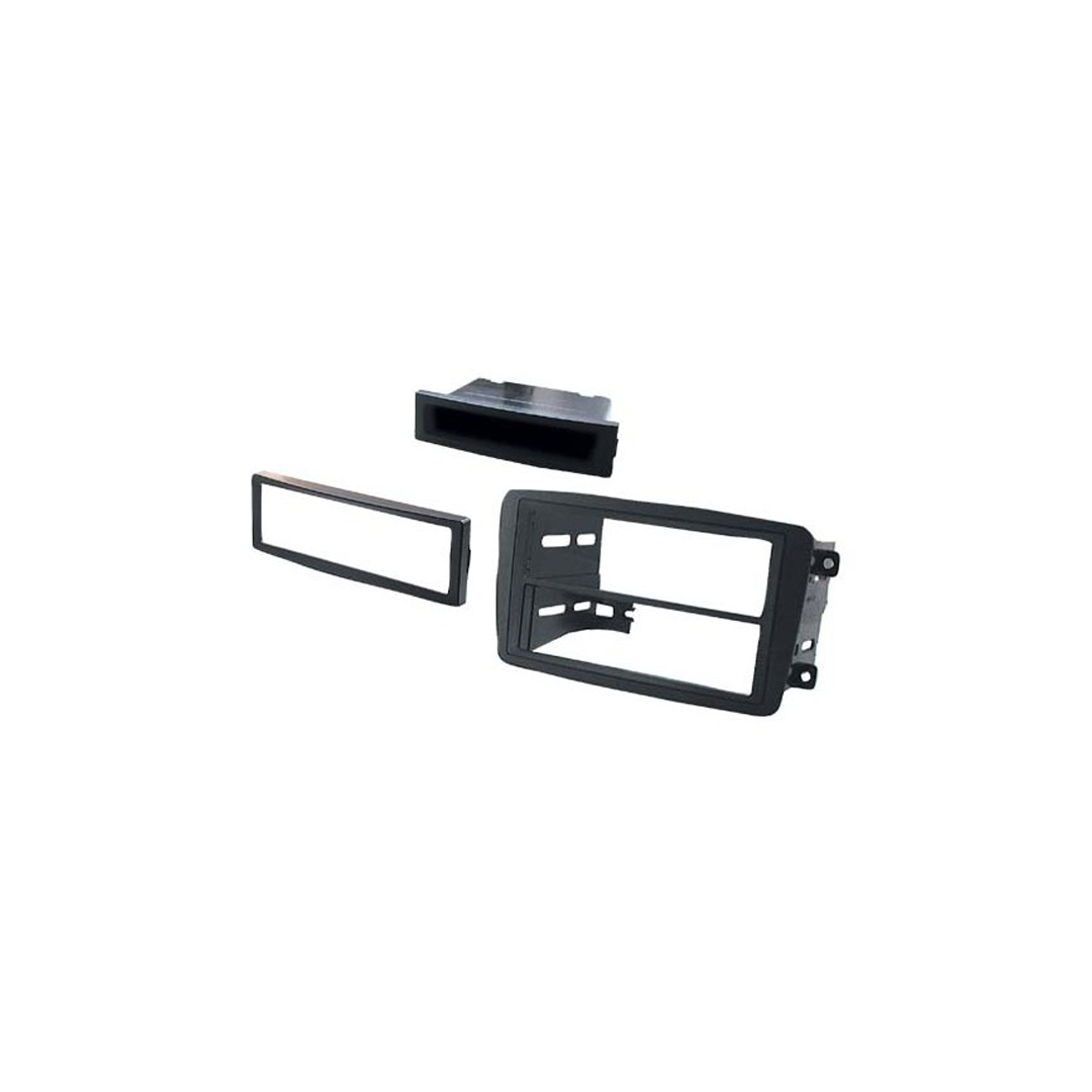 American International MBK100C, 2001-2004 Mercedes Benz Single DIN / ISO w/ Pocket or Double DIN Dash Kit