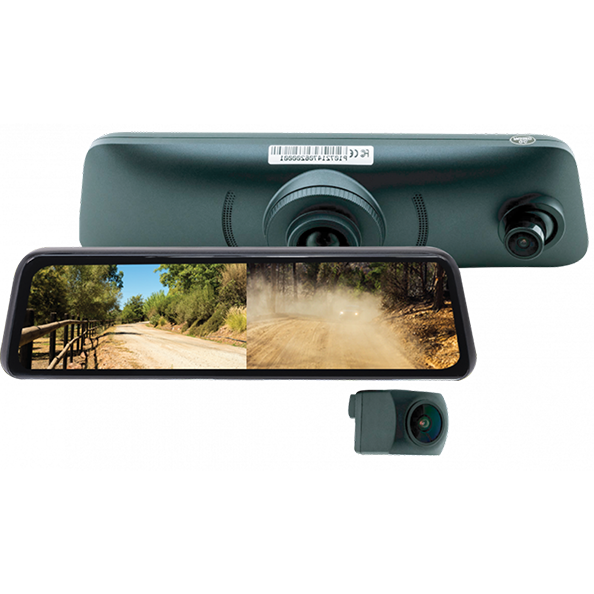 EchoMaster MRCHDDVR2, Full View HD DVR Mirror And Back-Up Camera Kit