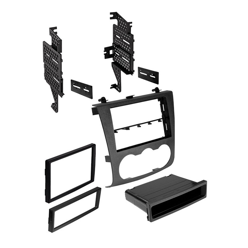 American International NDK727, 2007-2012 Altima Sedan 2007-13 Coupe Non Digital Climate Controls Single DIN / ISO w/ Pocket or Double DIN Dash Kit