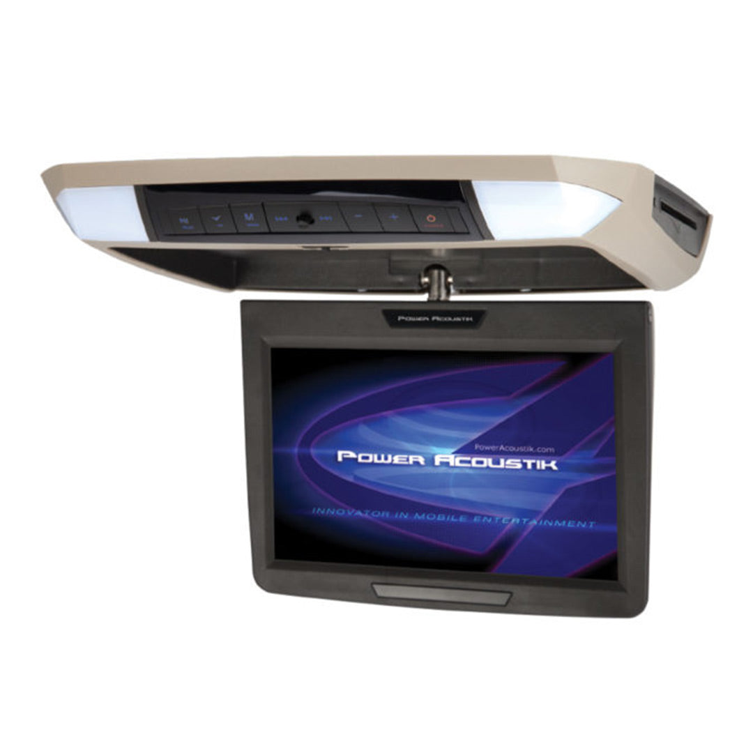 Power Acoustik PMD-112CMX, Ceiling Mount DVD Overhead w/ 11.2" LCD, 3 Color