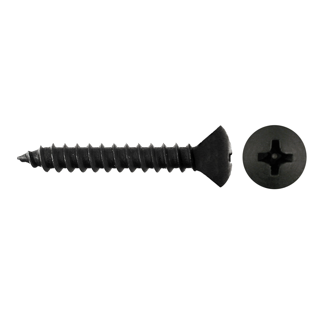 PAC POH1, Phillips Oval Head Screw 1" - 500/Box