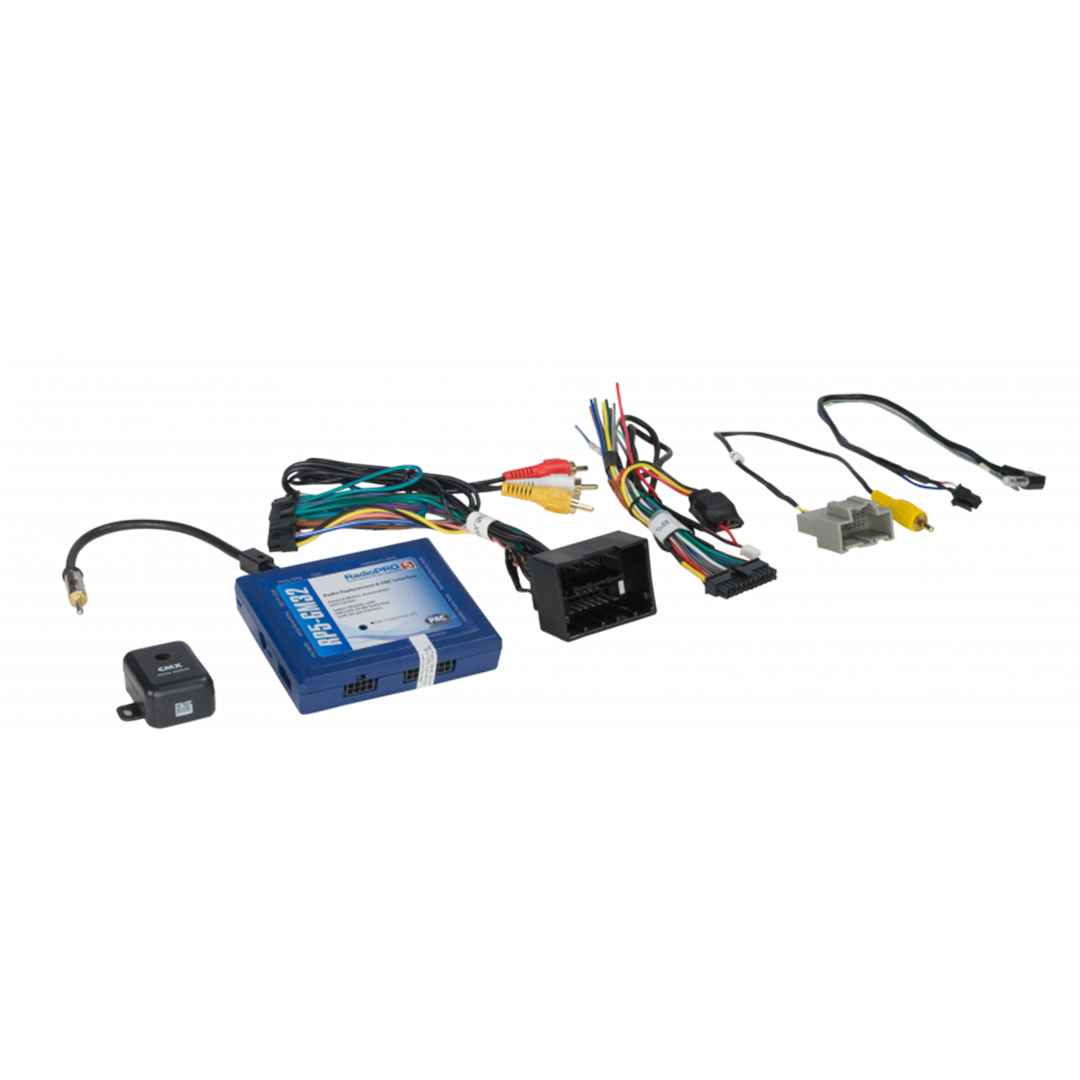 PAC RP5-GM32, RadioPRO5 Interface For General Motors Vehicles w/ GM Lan 29 Bit Data-Bus OnStar and Steering Wheel Controls w/ 44 Pin Connector
