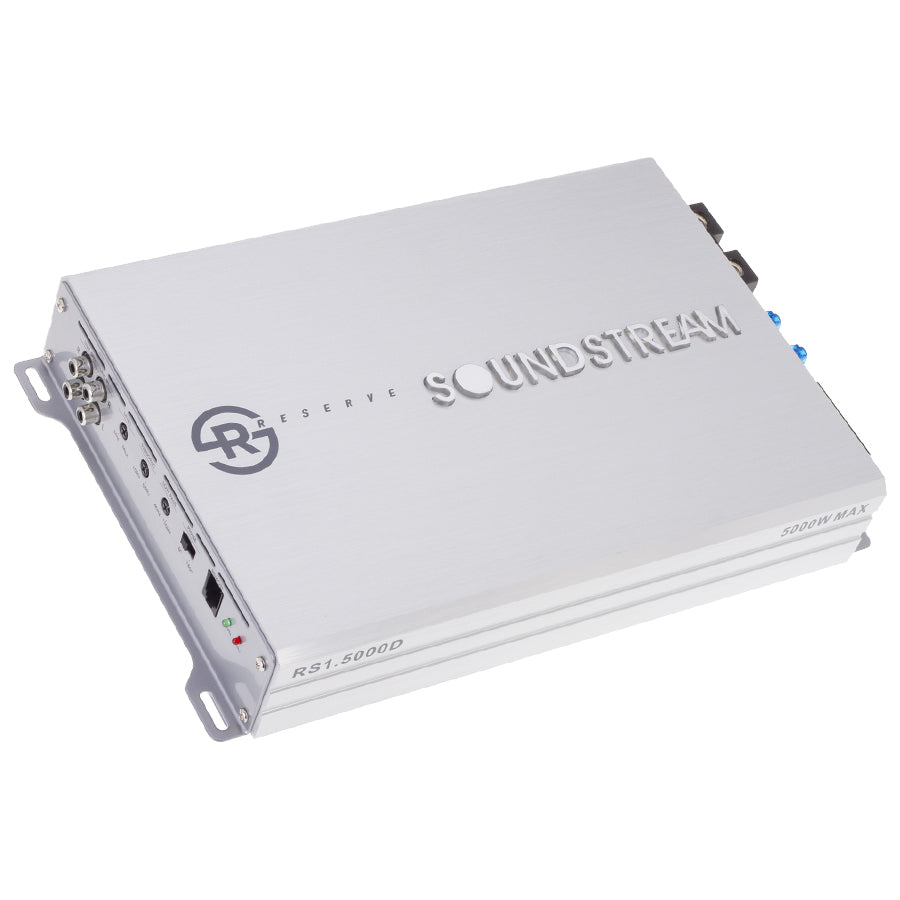 Soundstream RS1.8000D, Reserve Series Class D Monoblock Subwoofer Amplifier, 8000W