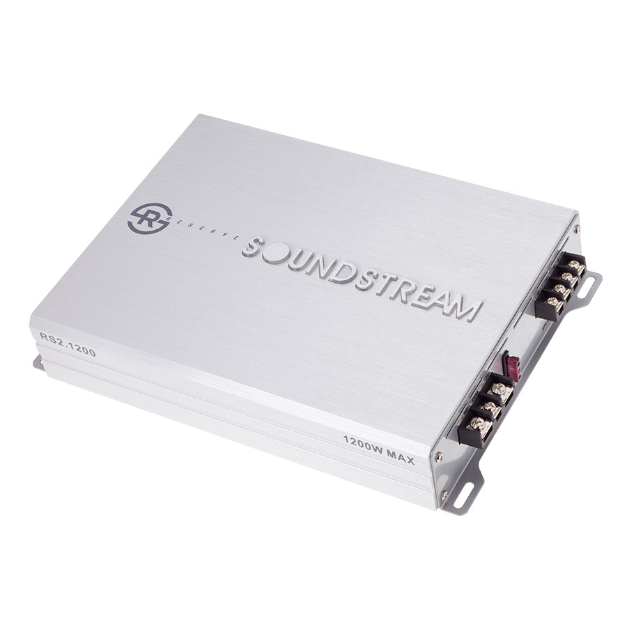 Soundstream RS2.1200, Reserve Series 2 Channel Subwoofer Amplifier, 1200W