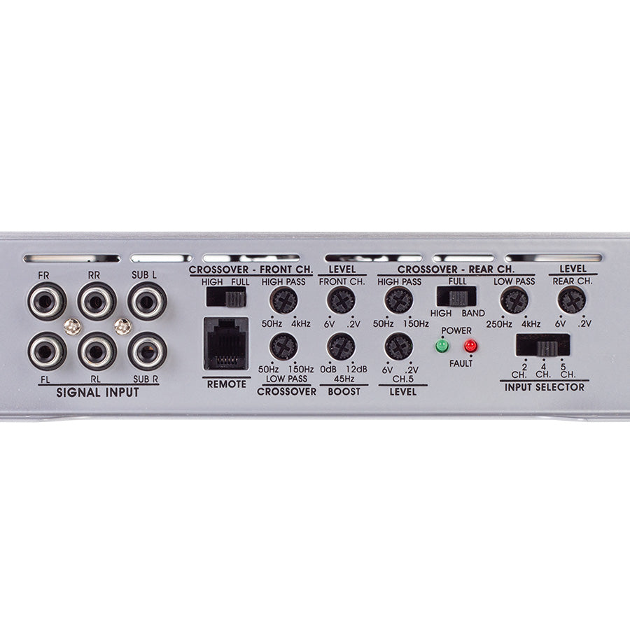 Soundstream RS5.4500D, Reserve Series 5 Channel Full Range + Subwoofer Amplifier, 4500W