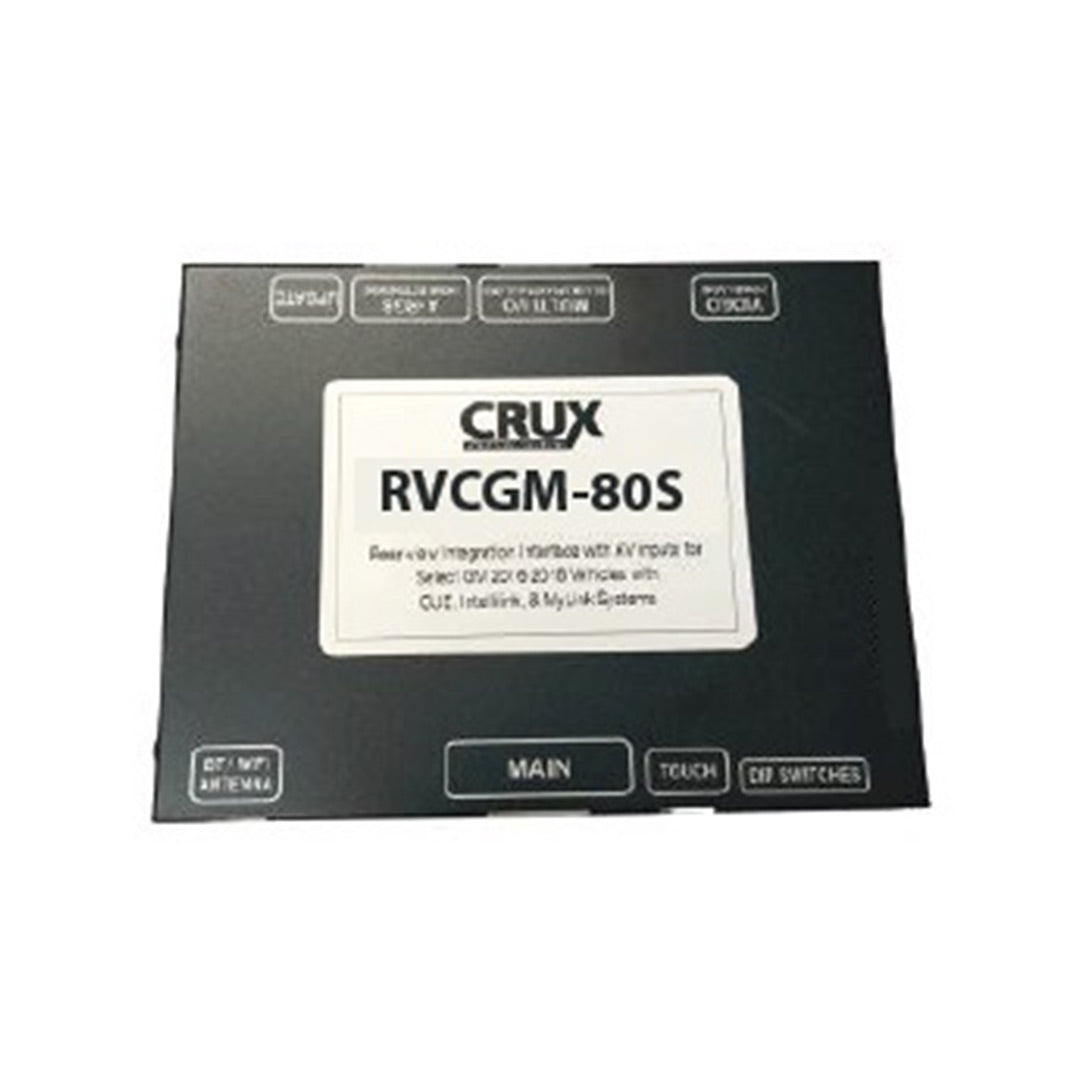 Crux RVCGM-80S, HDMI & Dual Camera Interface for Select GM IOS, IOT, & IOU Systems