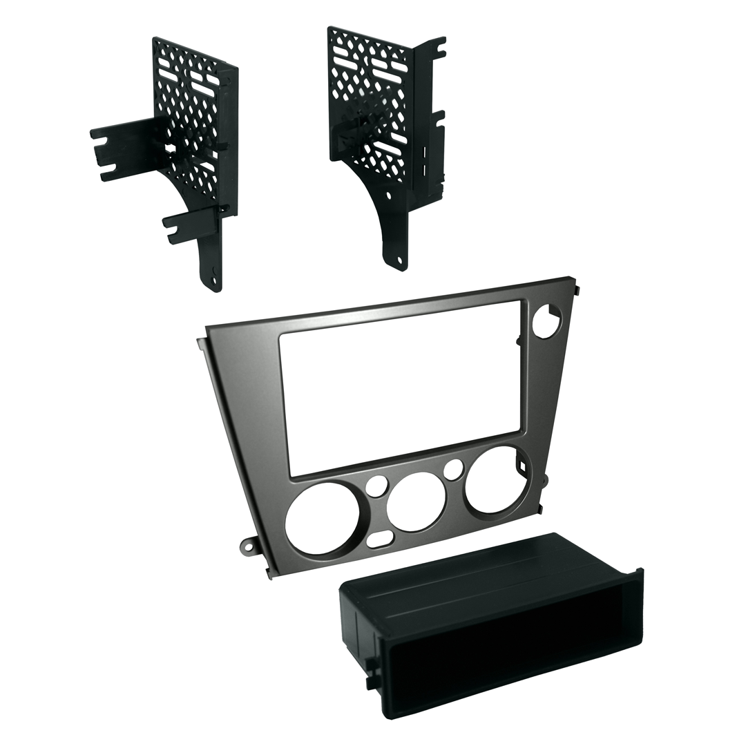 American International SBK923G, 2005-2009 Subaru Legacy / Outback Single ISO w/ Pocket or Double DIN Dash Kit