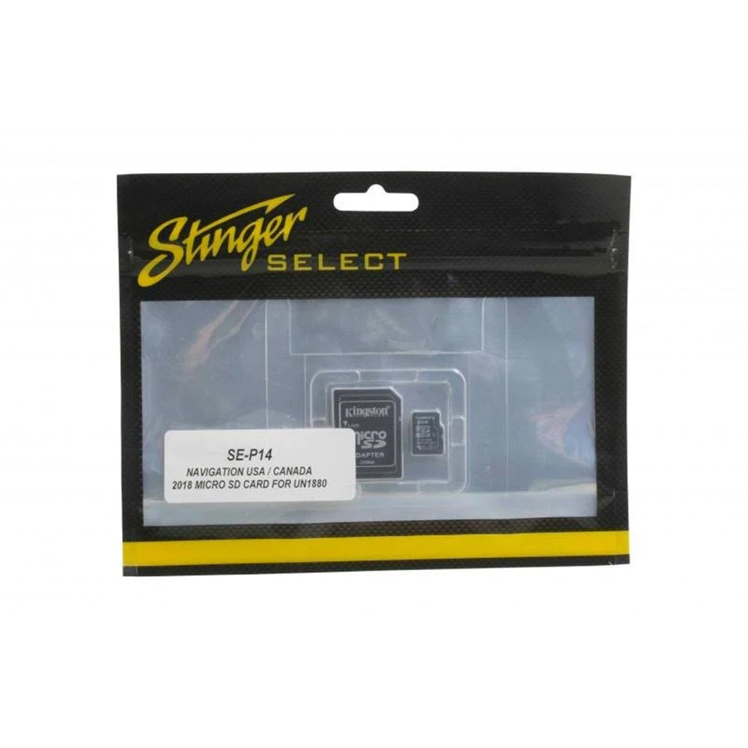 Stinger SE-P14, Navigation Micro SD Card for UN1880 and UN1810 (USA/ CANADA 2020)