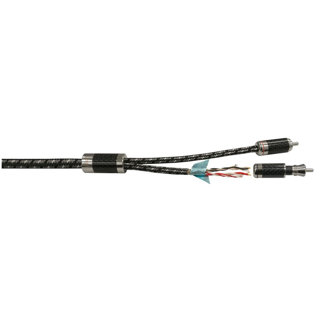 Stinger SI9212, 9000 Series 2 Channel Premium OFC RCA Cable - 12 Feet