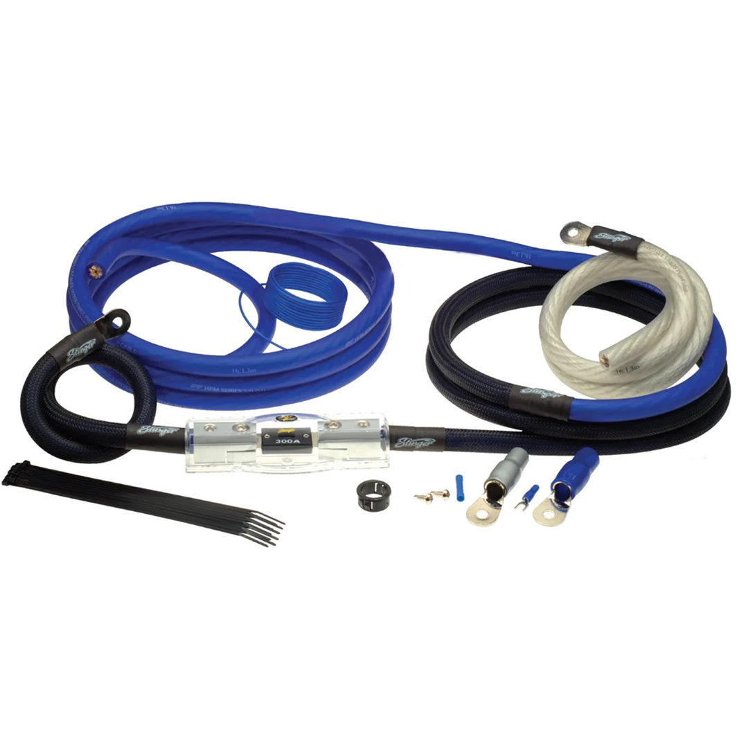 Stinger SK6201, 6000 Series 1/0 Gauge Power Only Wiring Kit