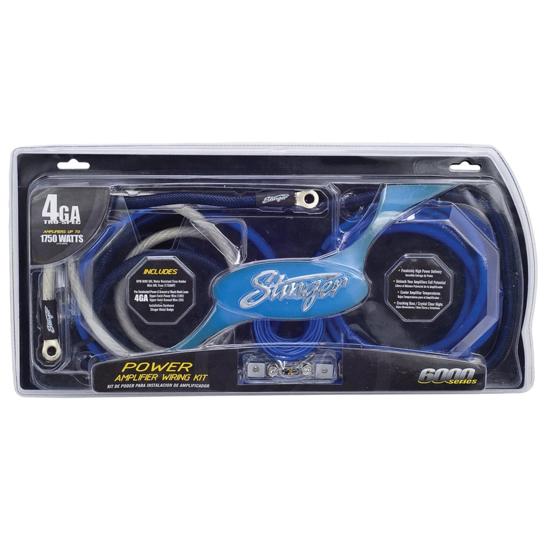 Stinger SK6241, 6000 Series 4 Gauge Power Only Wiring Kit