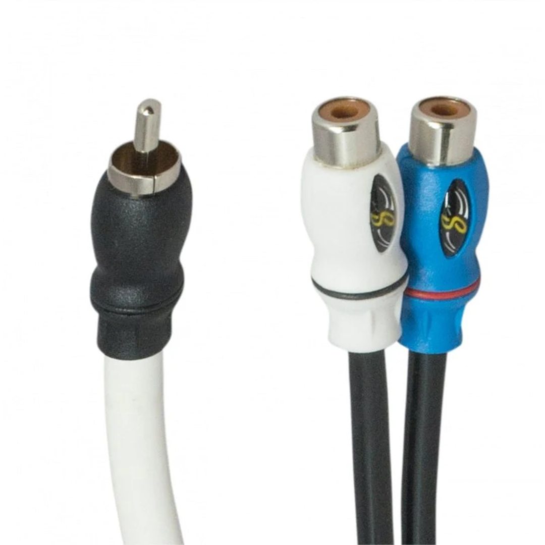 Stinger SMRCAYF, Marine Grade Female Y Adapter Interconnect Cable