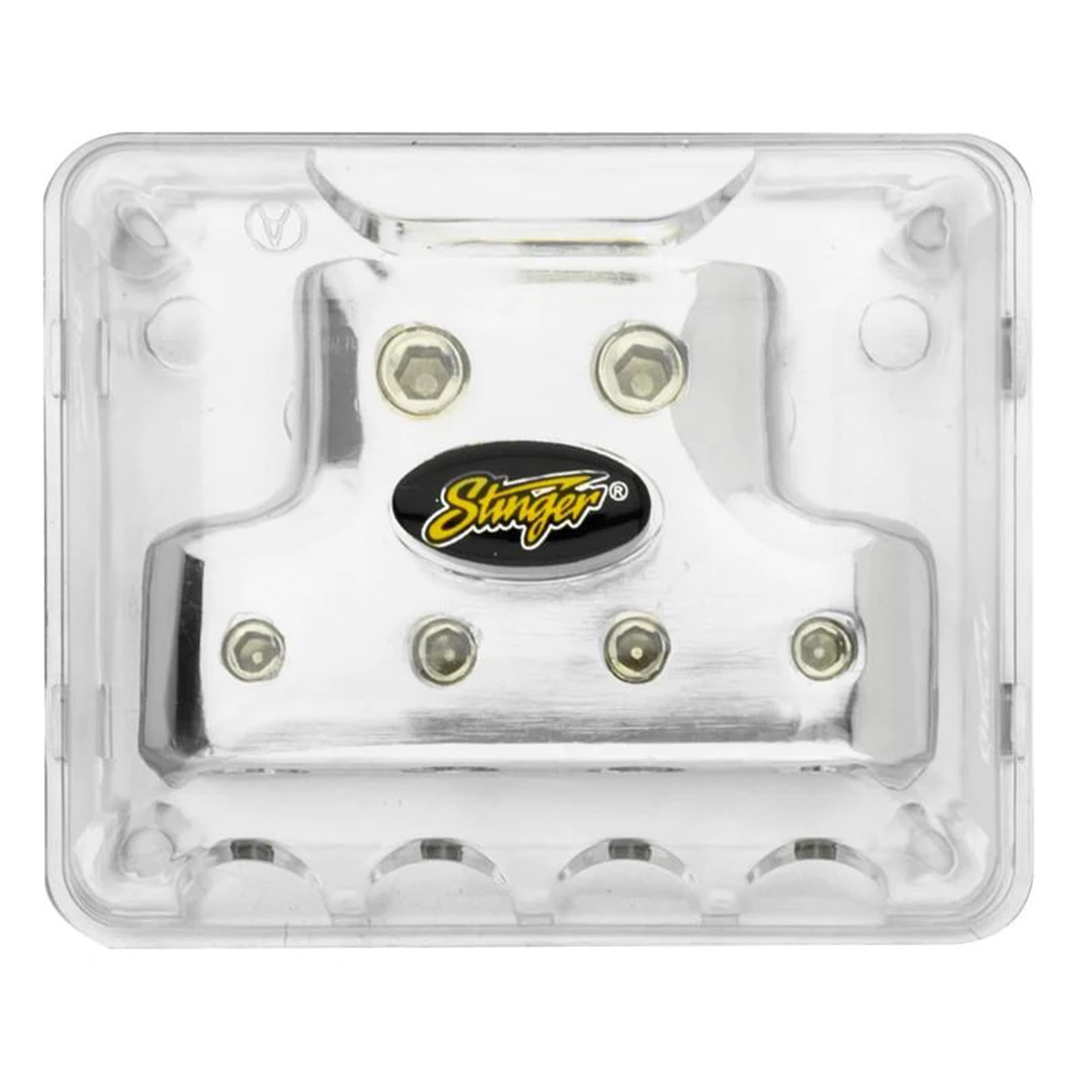 Stinger SPD513, Pro Series Power / Ground Distribution Block with ShocKrome Finish