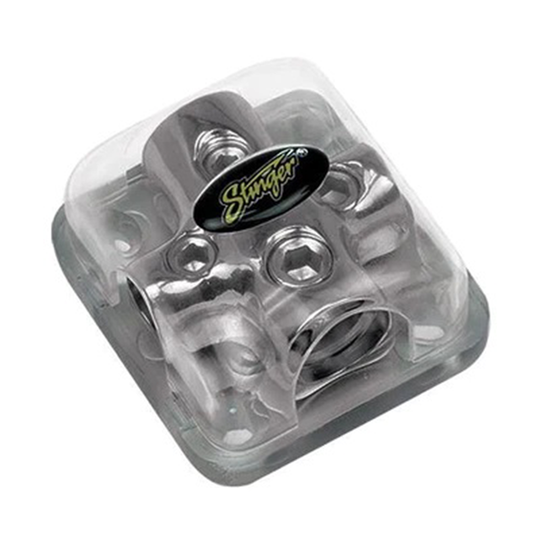 Stinger SPD515, Pro Series Power / Ground Distribution Block with ShocKrome Finish