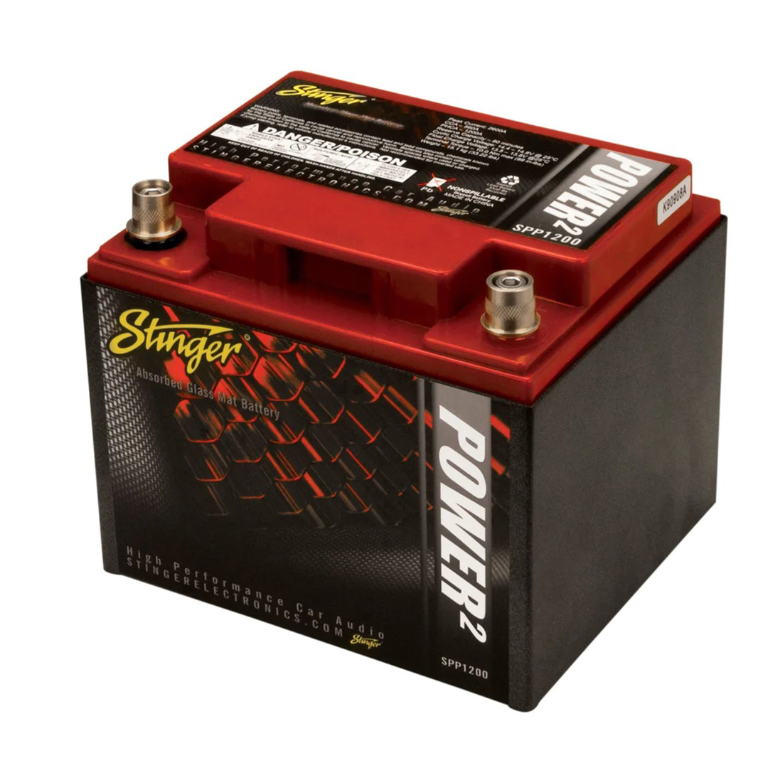 Stinger SPP1200, SPP Series Dry Cell Battery with Protective Steel Case - 1200 Amps