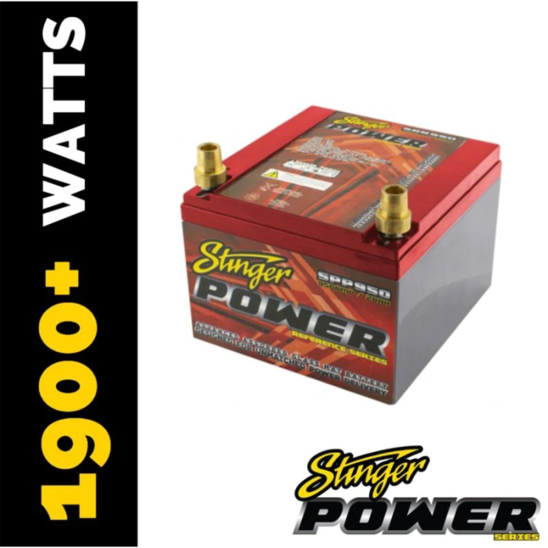 Stinger SPP950, SPP Series Dry Cell Battery with Protective Steel Case - 950 Amps