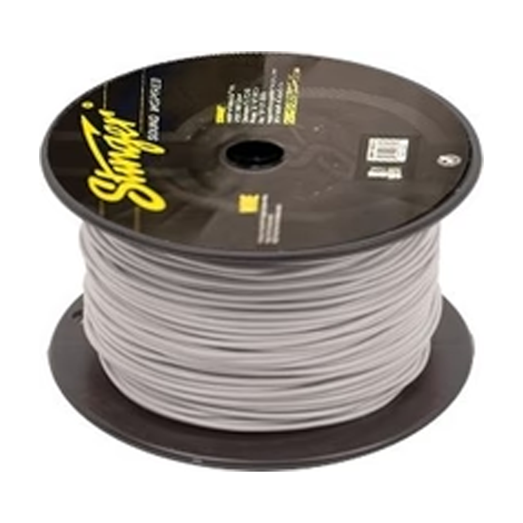 Stinger SPW318WH, Pro Series 18 Gauge OFC White Primary Wire - 500 Feet