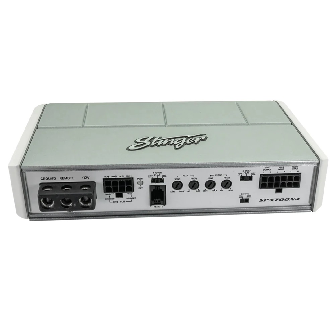 Stinger SPX700X4, Micro 4 Channel Powersports Amplifier - 700 Watt