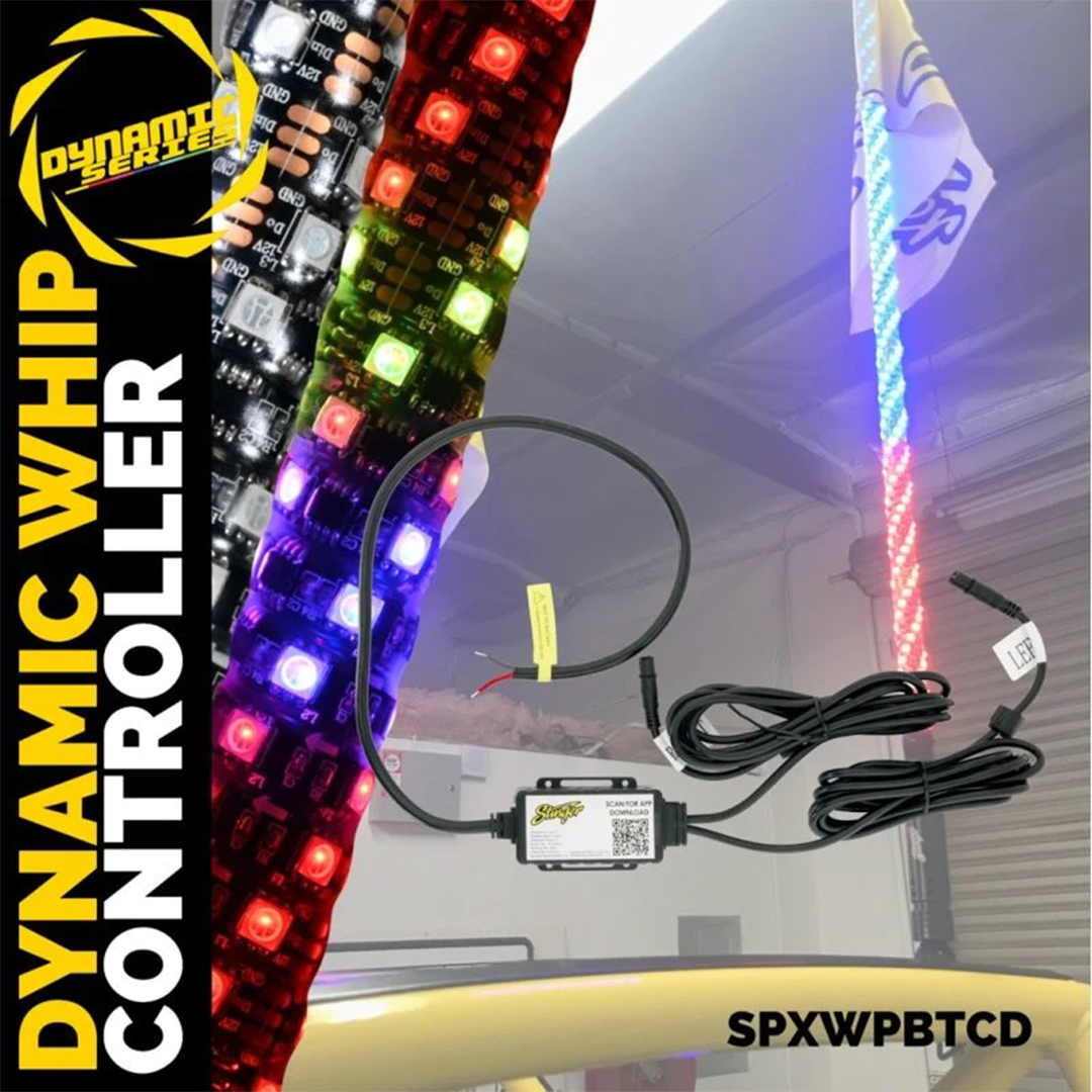 Stinger SPXWPRFCD, Dual RF Dynamic LED Whip Controller (Requires SPXWPRGB4D)