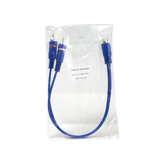 Stinger Select SSIBY2M, RCA Y 2M-1F Blue 25/Bag