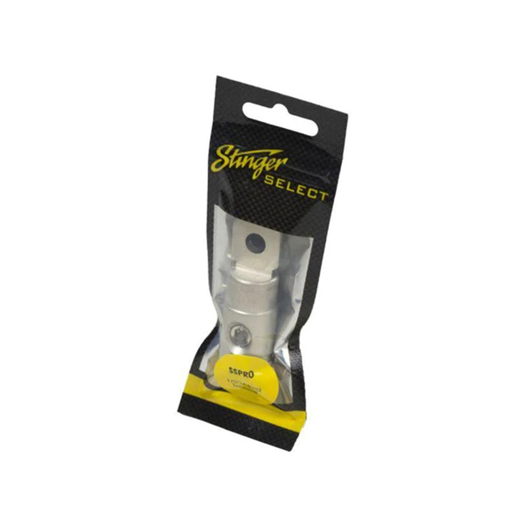 Stinger Select SSPR0, 0 Gauge Set Screw Ring Terminal Satin