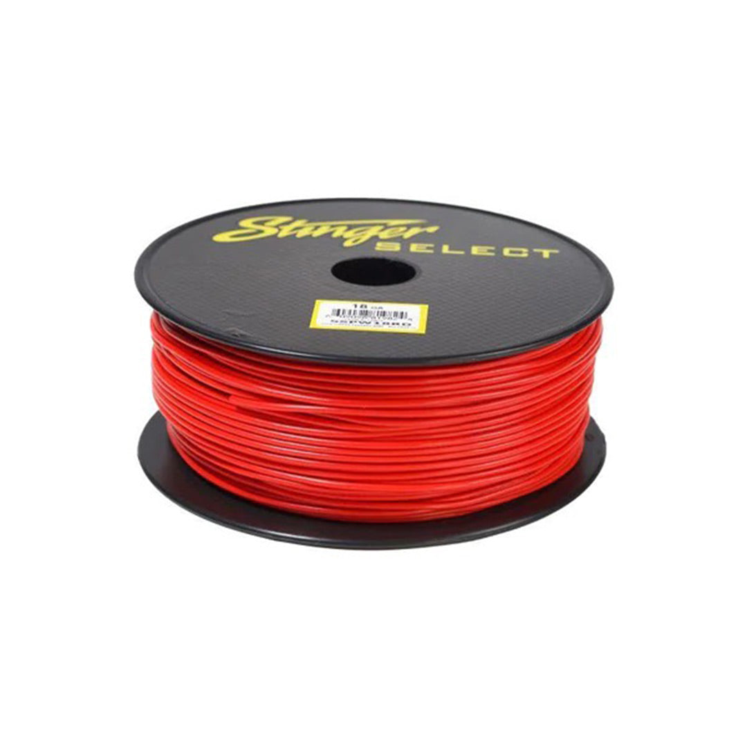 Stinger Select SSPW18RD, 18 Gauge Red Primary Wire - 500 FT