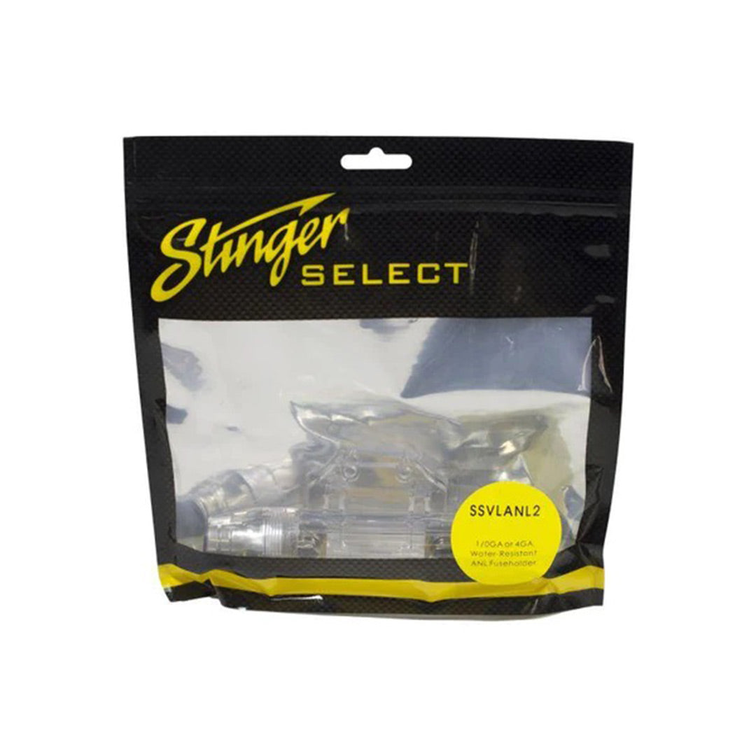 Stinger Select SSVLANL2, VL Series 1/0 or 4 Gauge ANL Fuse Holder, Satin Finish