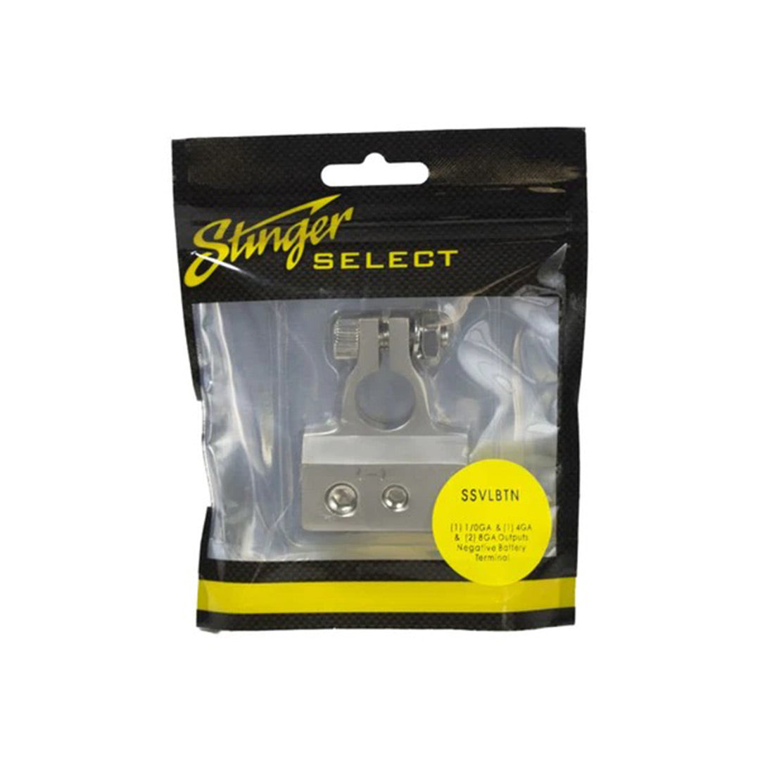 Stinger Select SSVLBTN, VL Series Negative Battery Terminal, Satin Finish