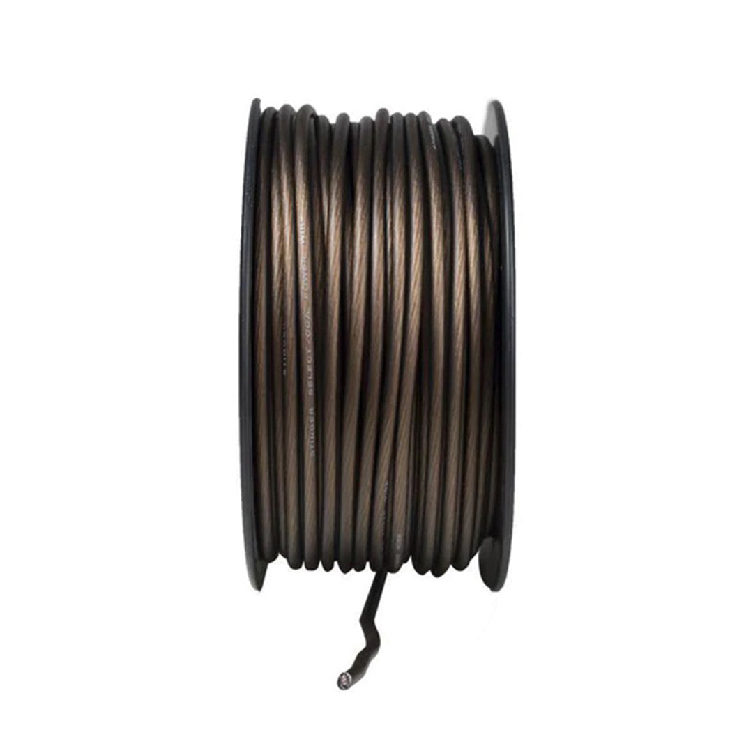 Stinger Select SSVLP8BK, VL Series Matte Black 8 Gauge Power Wire - 250 FT