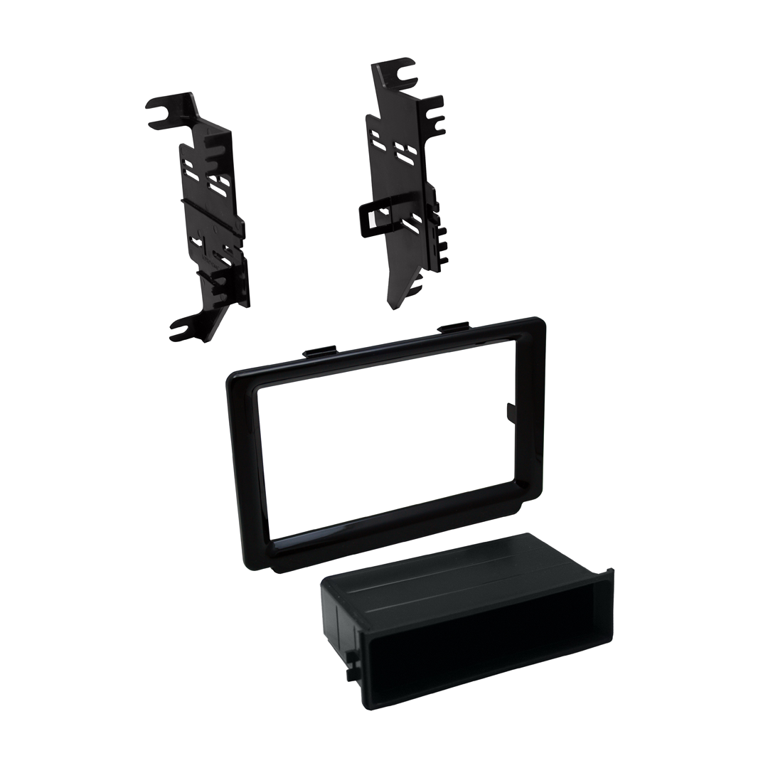 American International TOYK945MG, 2015-2016 Toyota Hilux Single ISO w/ Pocket or Double DIN Dash Kit