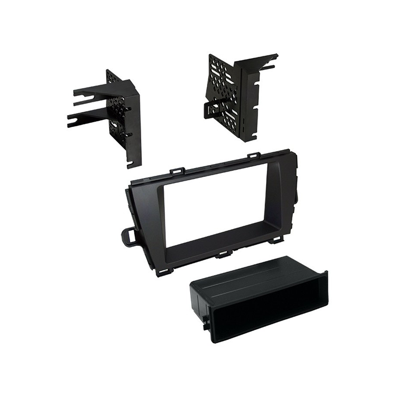 American International TOYK953, 2010-2015 Toyota Prius Single ISO w/ Pocket or Double DIN Dash Kit