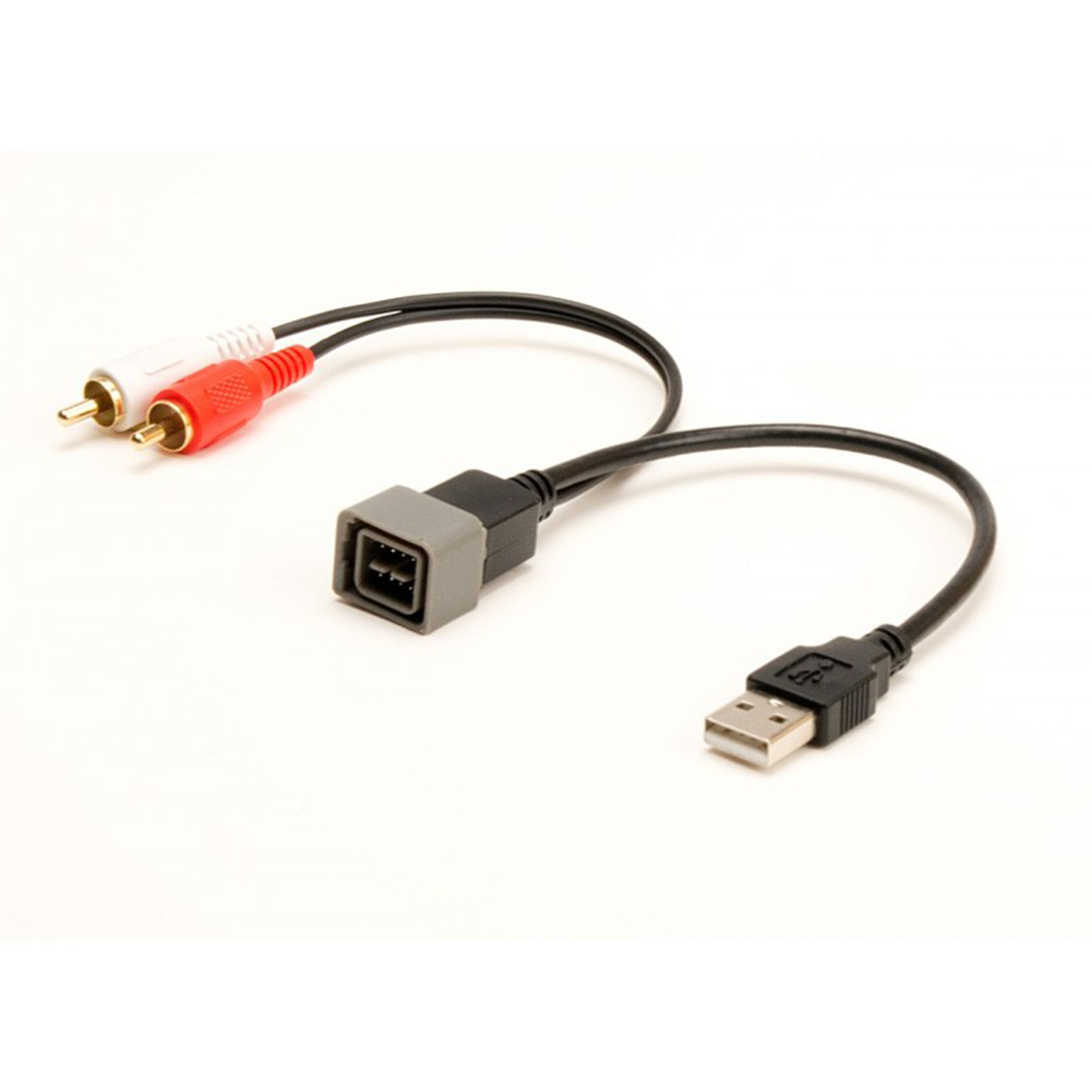 PAC USB-NI1, USB Port Retention Cable For Nissan Vehicles 2011 and Newer w/ 8 Pin Connector