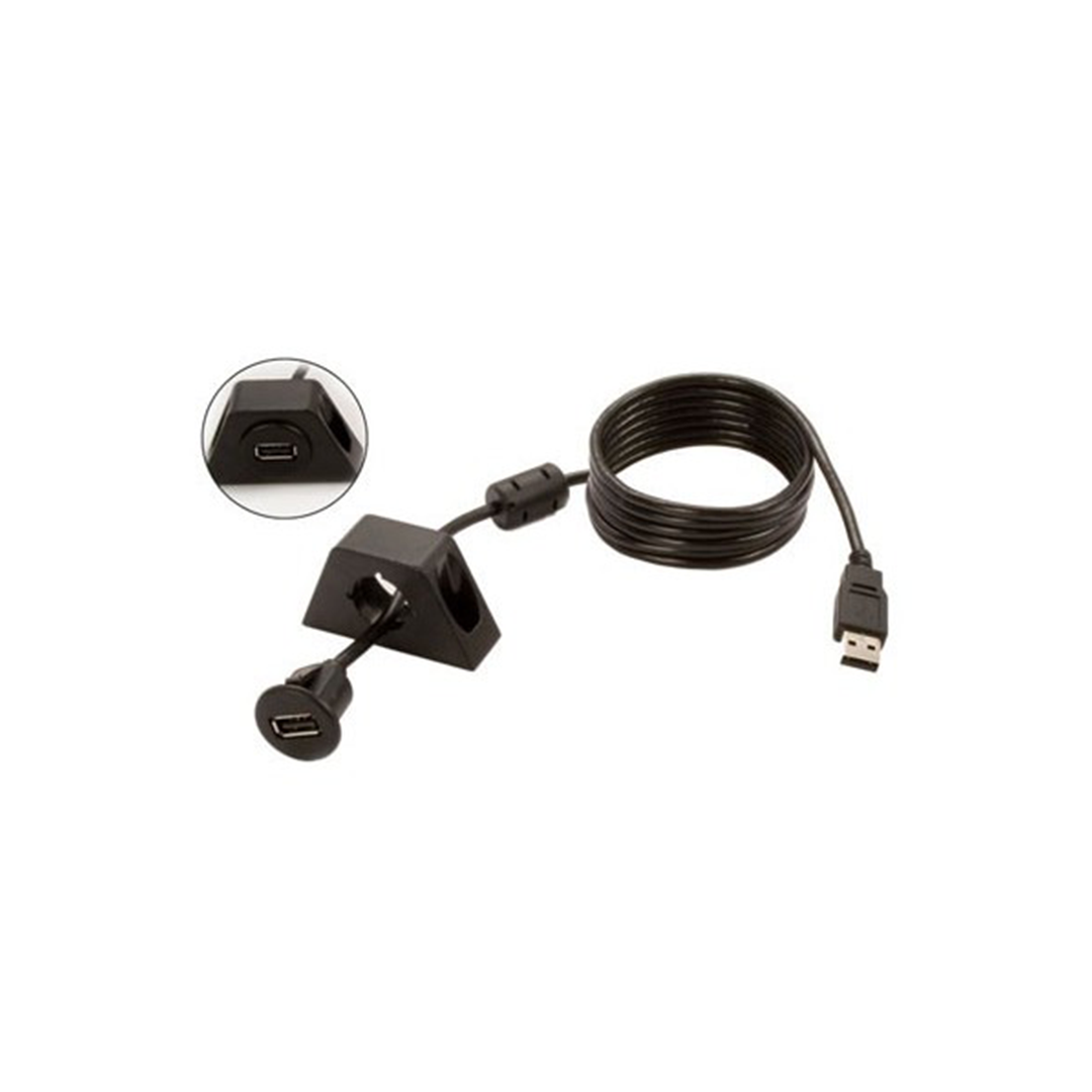 PAC USBDMA6, USB Dash-Mount Adaptor Cable. Cable Length 6 Foot. Connects To Any Standard USB Cable. USB Type A Male To USB Type A