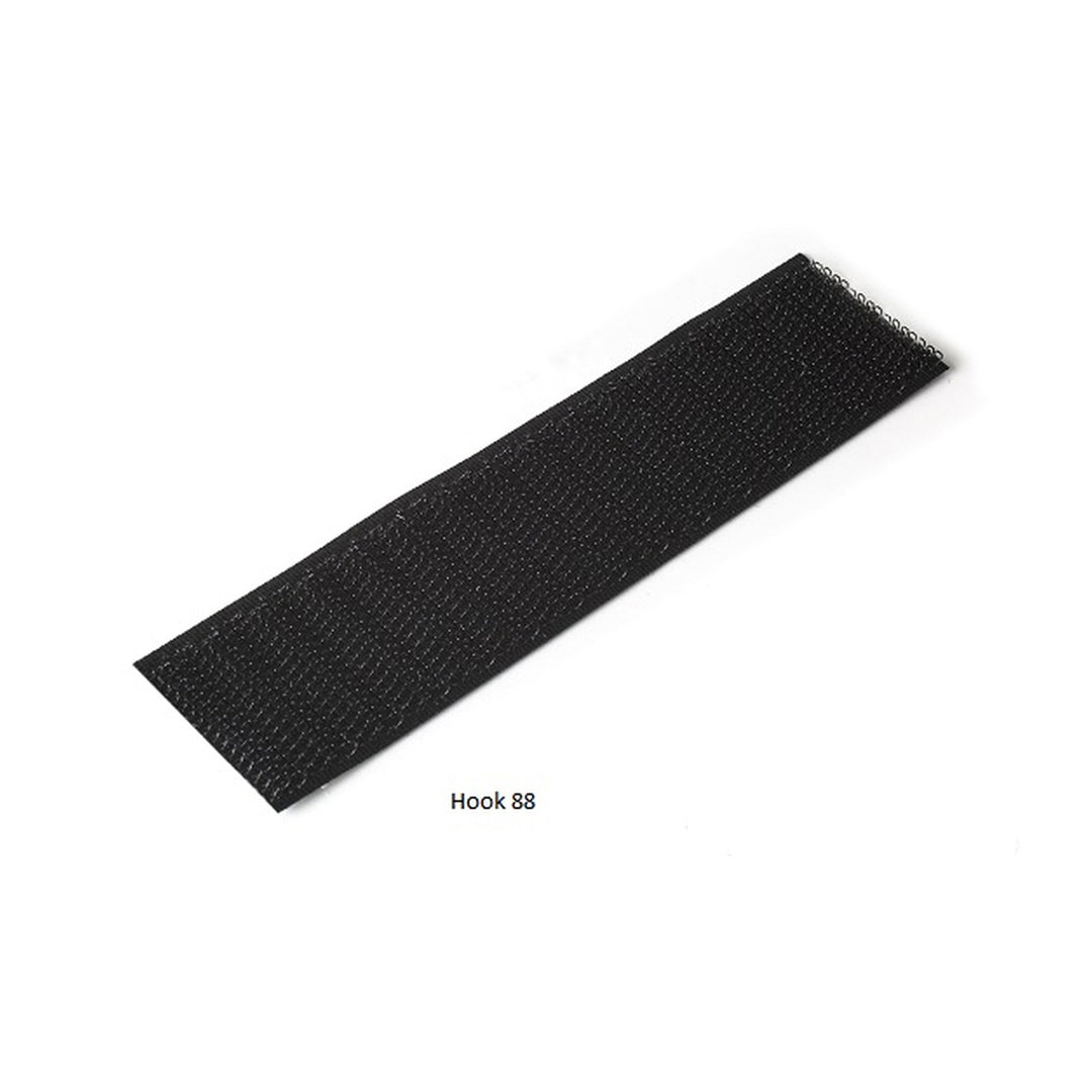 PAC VELCRO1H, 3M 1" Black Velcro Hook Side