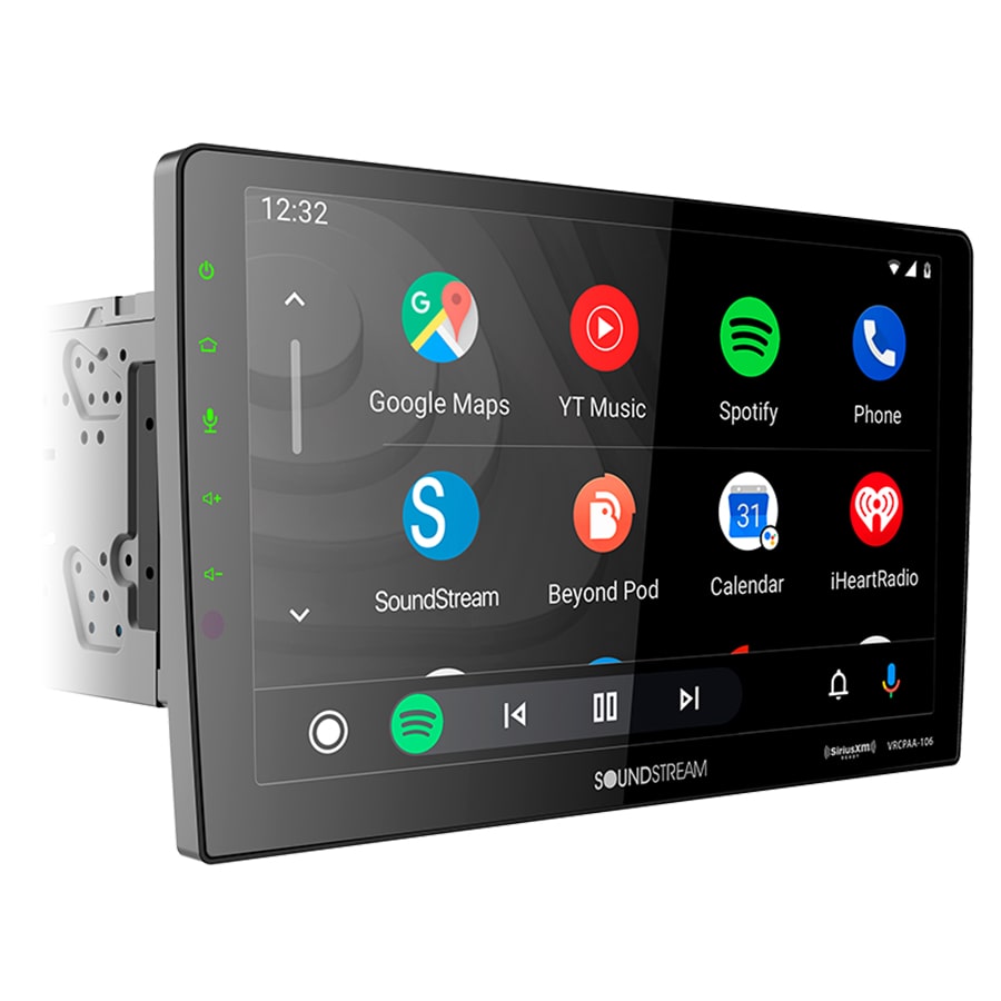 Soundstream VRCPAA-106, Reserve 10.6" Double DIN Multimedia Receiver w/ Apple CarPlay & Android Auto