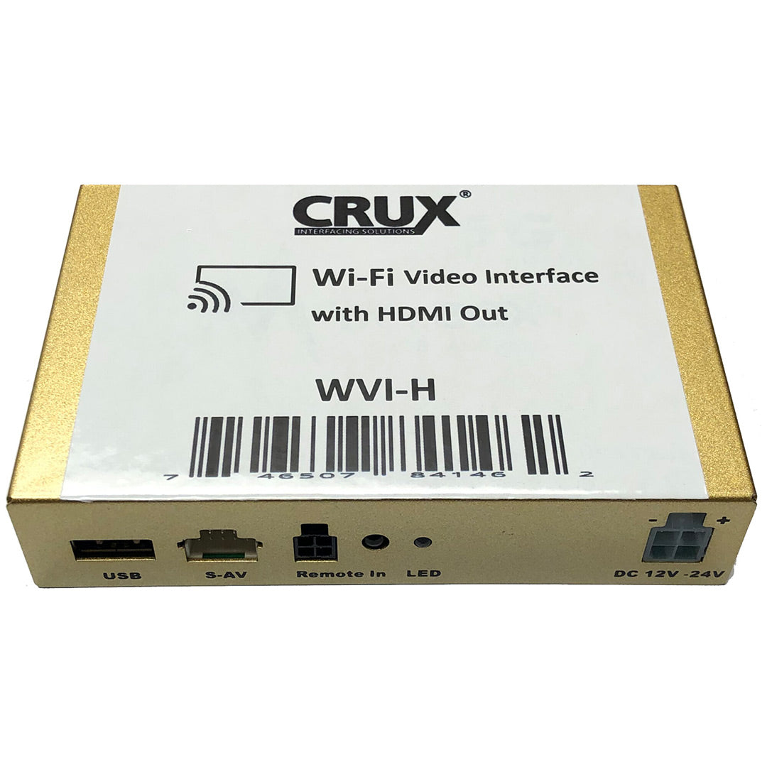 Crux WVI-H, Wi-Fi AV Integration with HDMI output for Select Android and iPhone Operating Systems