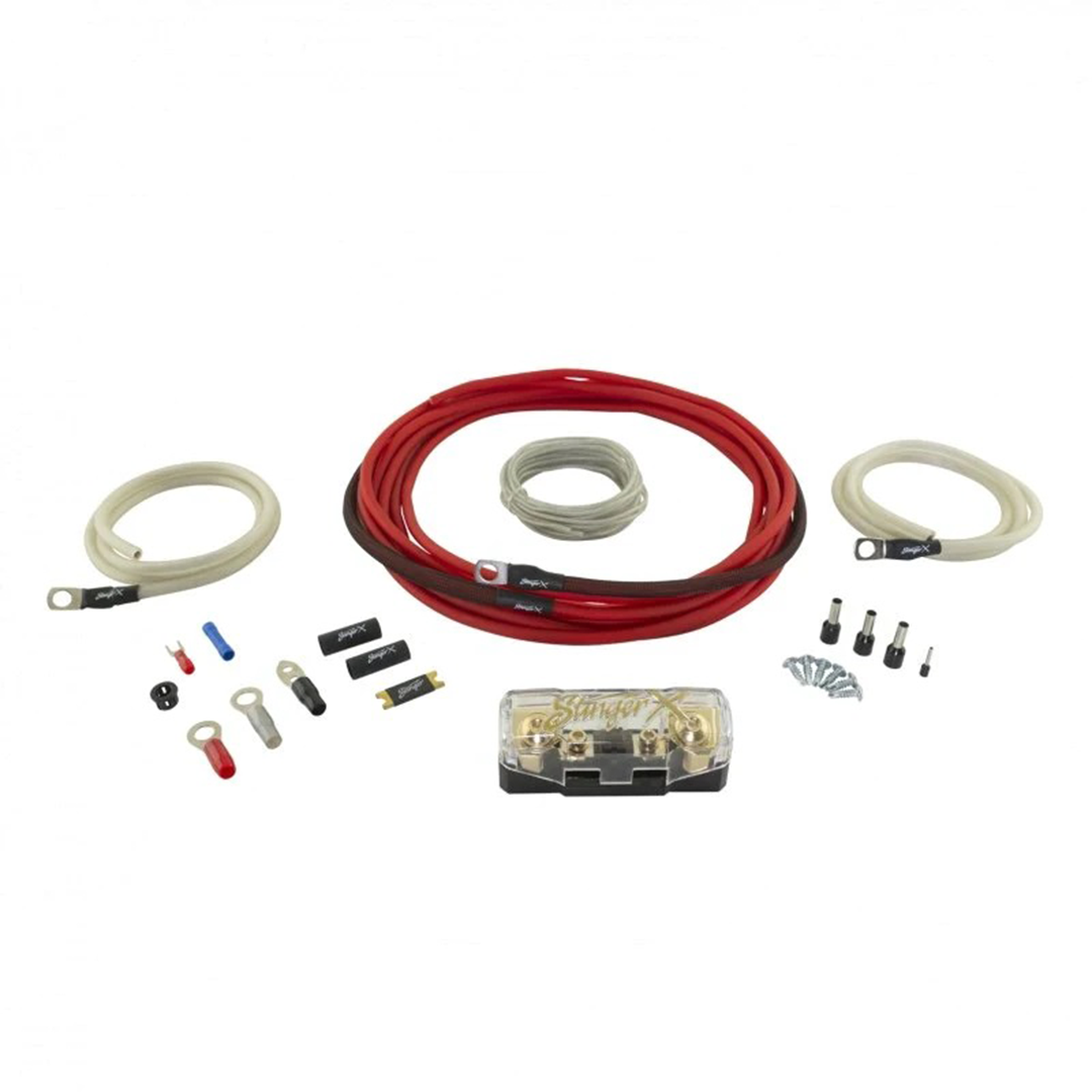 Stinger X2K81, X2 Series 8 Gauge Power / Ground Only Amplifier Install Kit