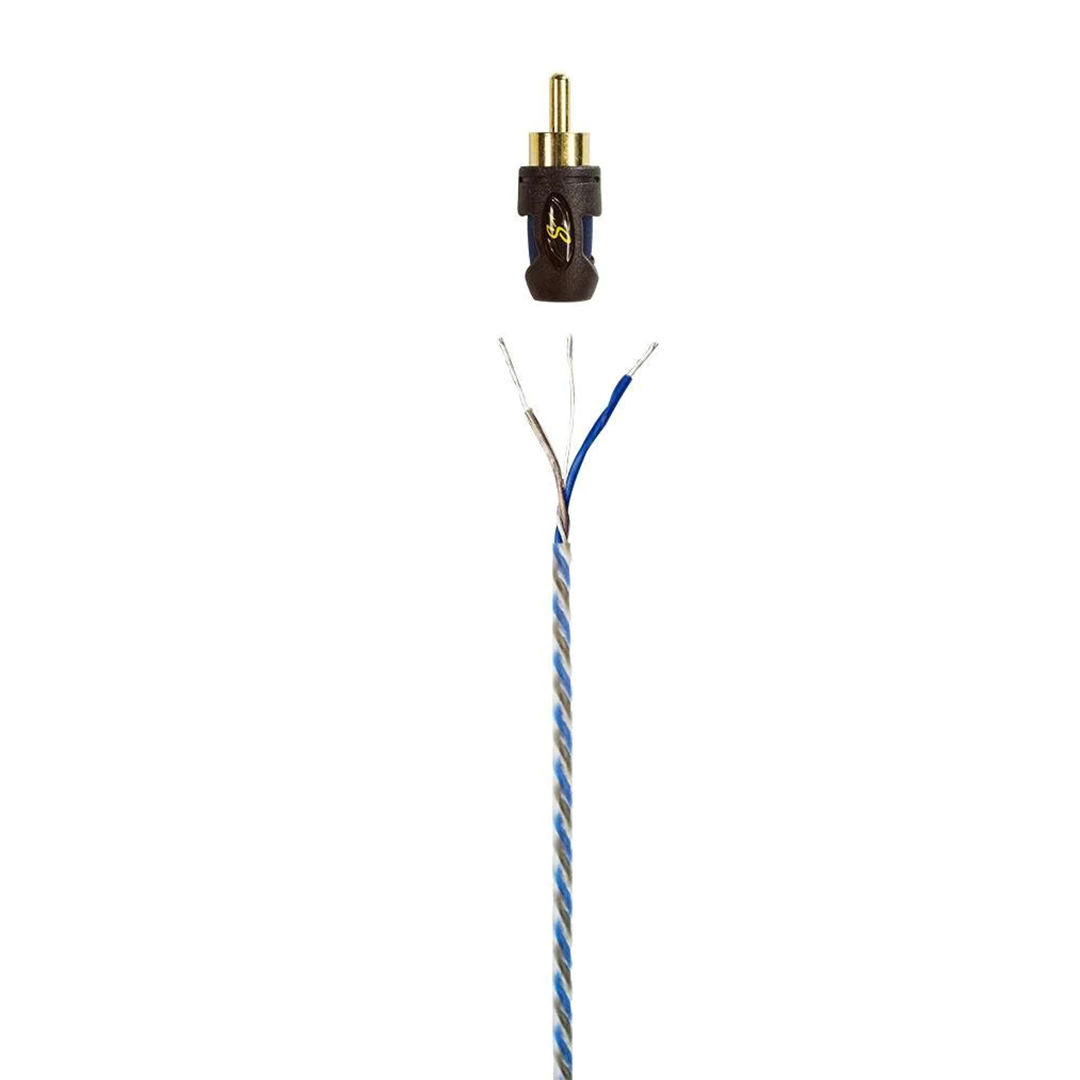 Stinger XI121.5, X1 Series 2 Channel Directional Twisted Pair Interconnect - 1.5 Feet