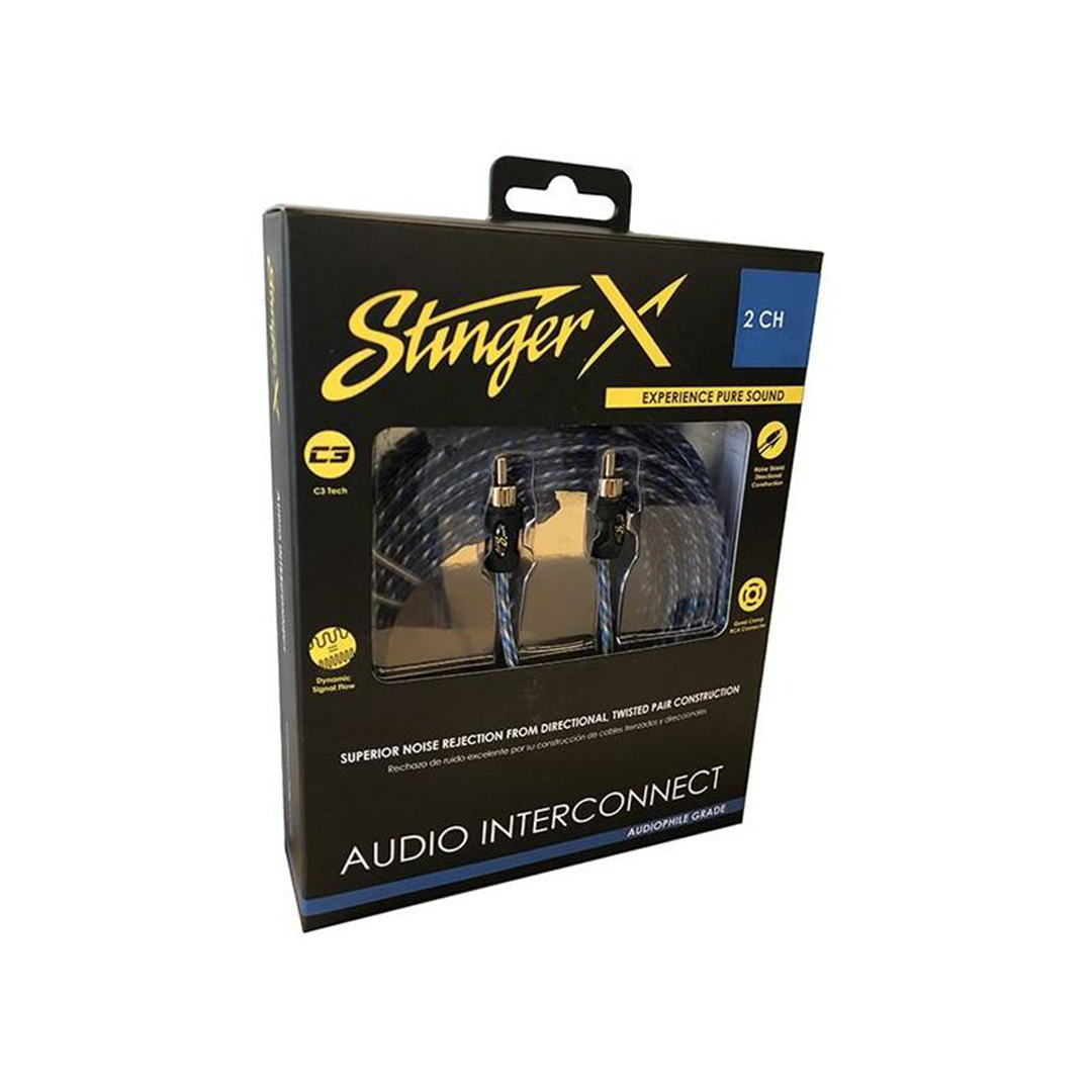 Stinger XI1220, X1 Series 2 Channel Directional Twisted Pair Interconnect - 20 Feet