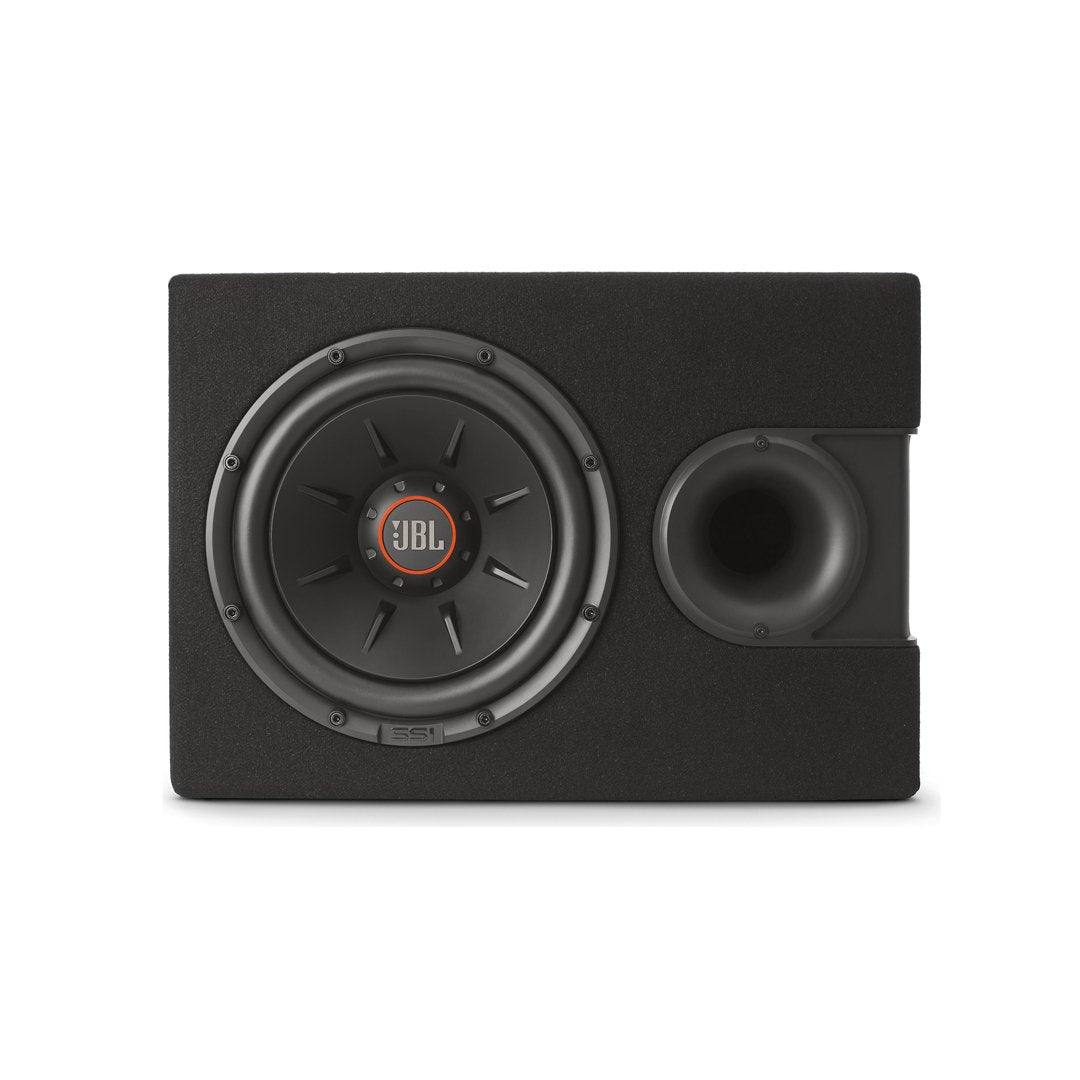 10” Subwoofer with Enclosure and SSI™ (Selectable Smart Impedance) switch from 2 to 4 ohm