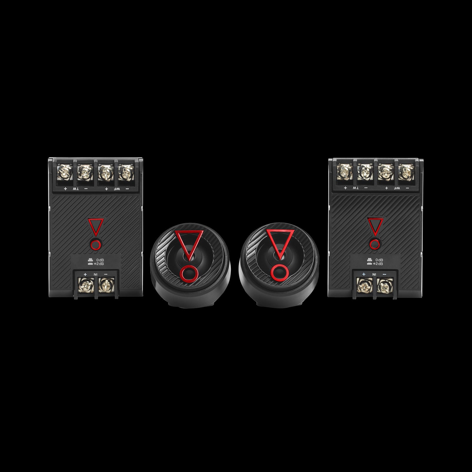 Stage 6.5" 2-Way car audio component system w/ crossover