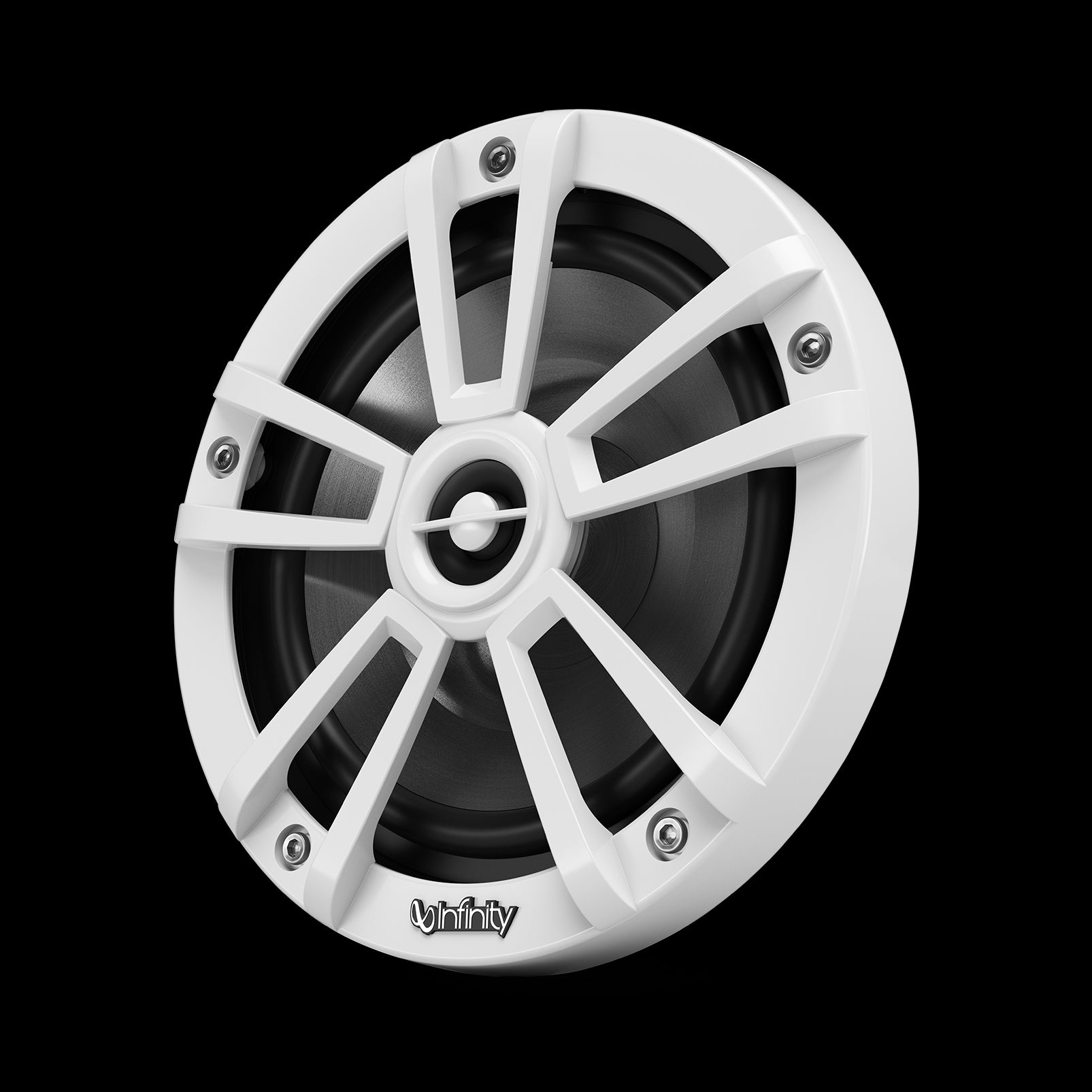 Infinity 622MW, Marine Series 6.5" 2-Way Coaxial Speaker - White