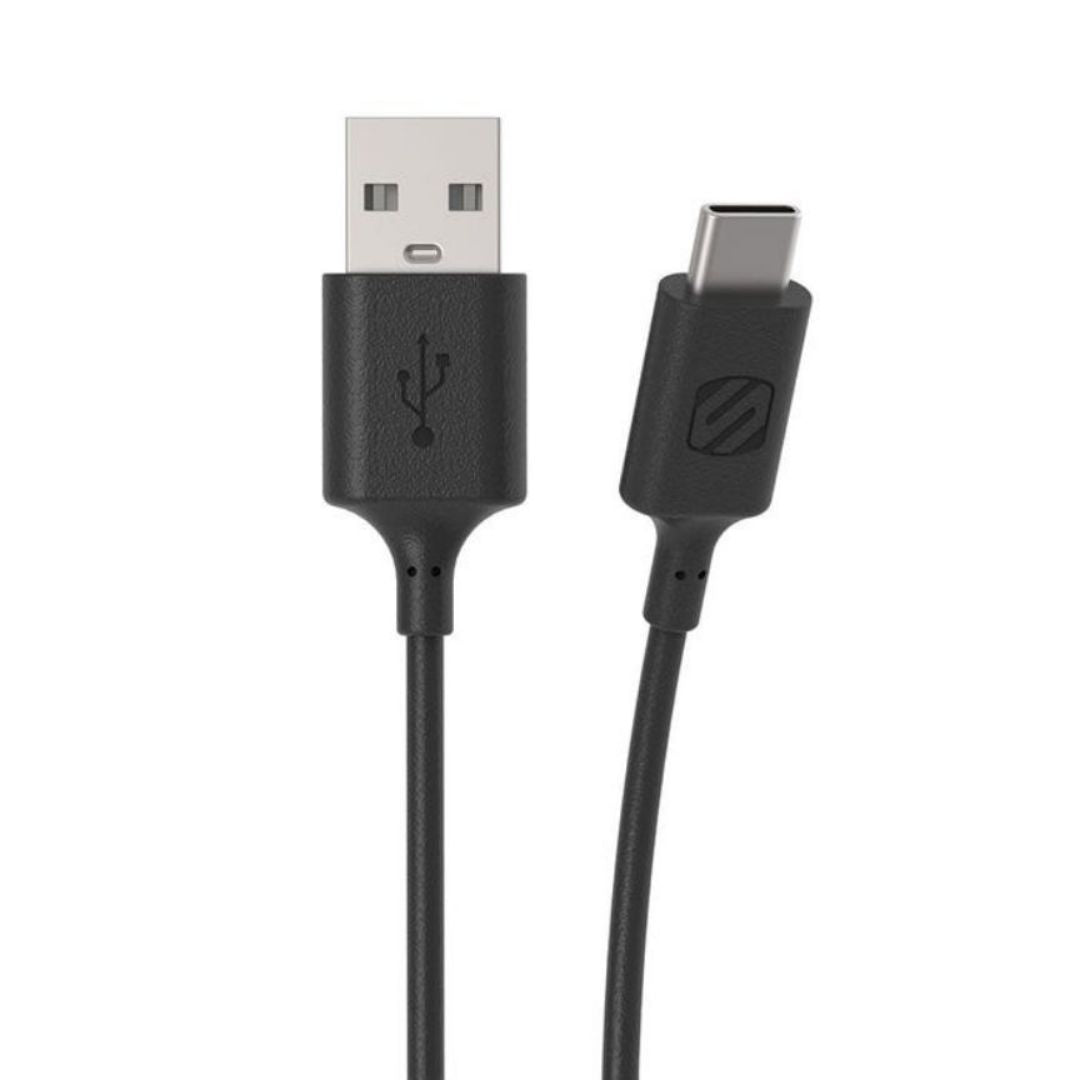 Scosche CA26, USB-A To USB-C Charge & Sync Cable For USB-C Devices - 6 FT (USB 2.0)