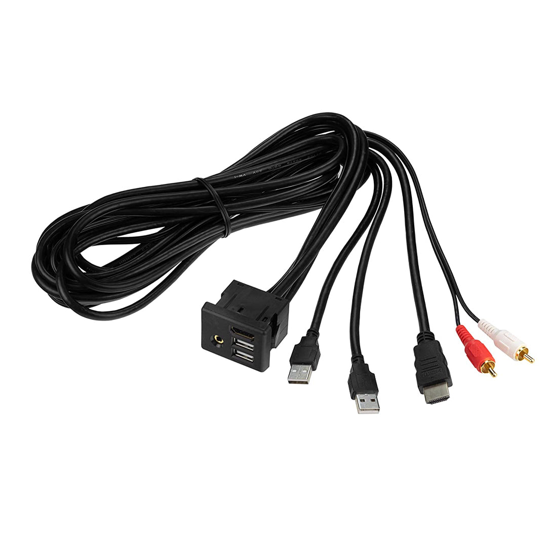 Scosche GMUSB02, 2014-2017 GM USB/Aux Extension 6.6 Feet