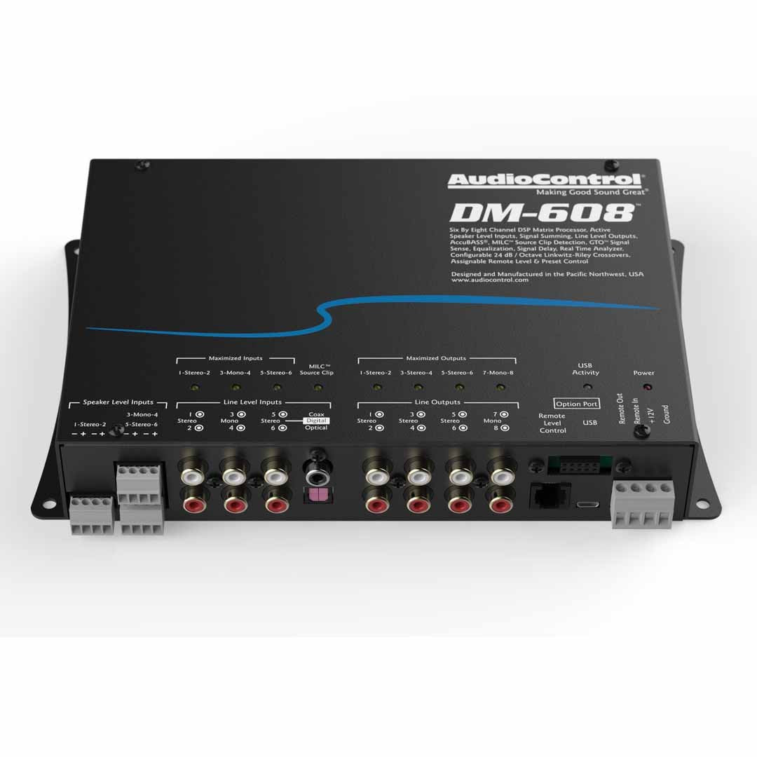 AudioControl DM-608, 6 Input 8 Output DSP Matrix Processor