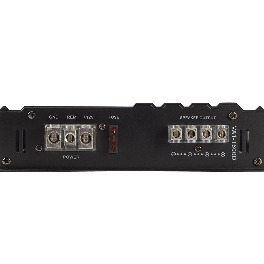Power Acoustik VA1-1600D, Monoblock Class A/B w/Bass Remote Amplifier - 1600W