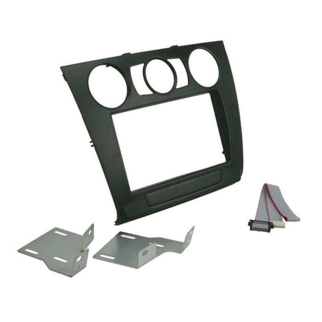 Scosche BW2383DDB, 2008 - 2011 BMW 1-Series Manual A/C Double DIN Kit