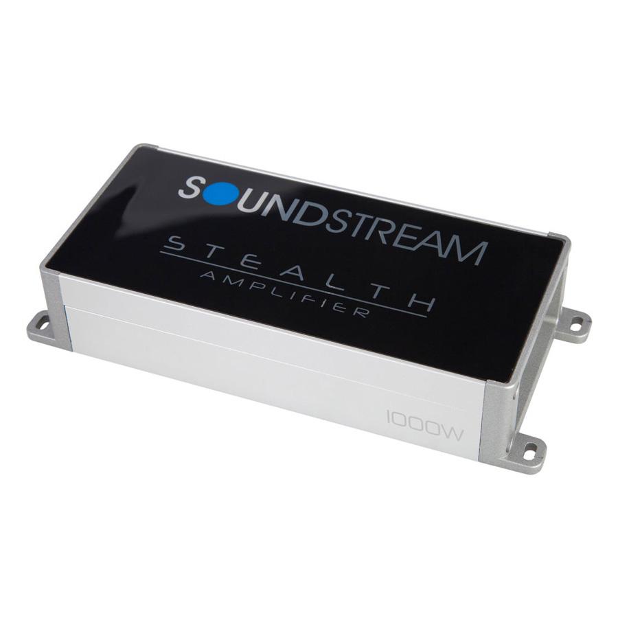 Soundstream ST2.1000D, Stealth 2 Channel Class D Full Range Amplifier, Micro Size - 1000W