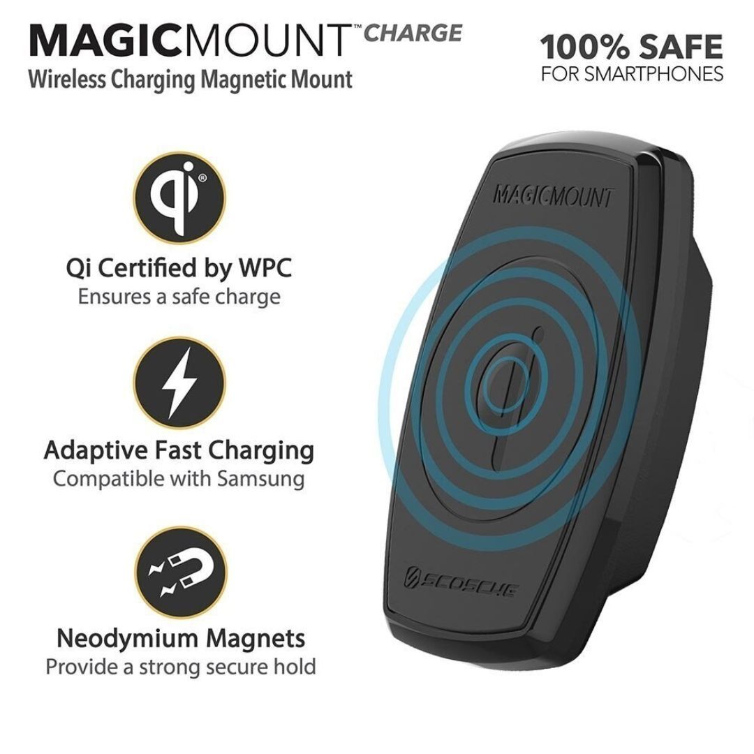 Scosche MQ2V-XT, MagicMount Wireless Charging Magnetic Vent Mount