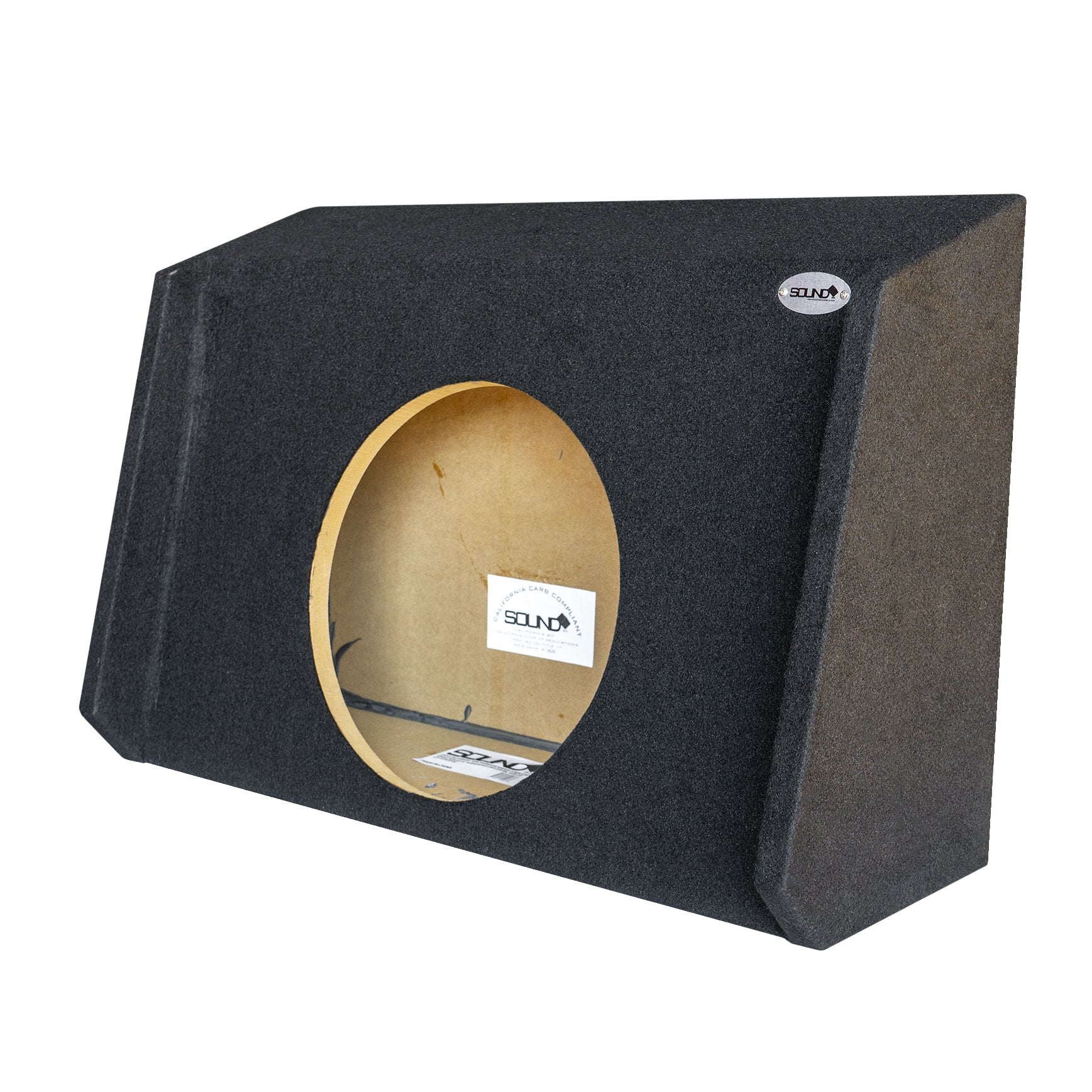 SoundBox Chevy Silverado / GMC Sierra Double Cab / Crew Cab 2019-2022 Single 10" Subwoofer Enclosure